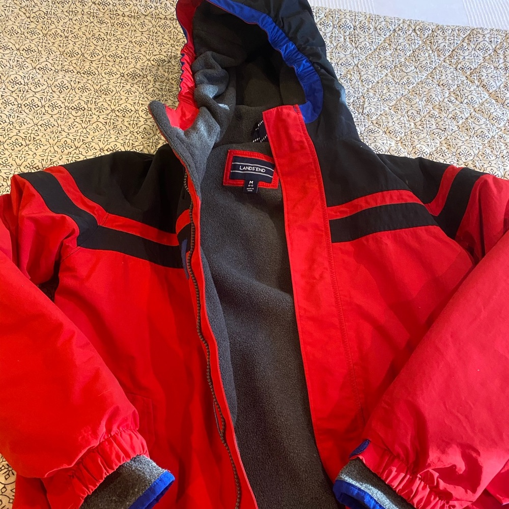 Lands' End Squall Parka Boys Medium (10-12)